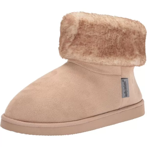 MUKLUK Womens Kathy Ireland Freesia Bootie SlipperTan