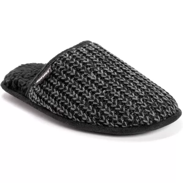 Muk Luks Mens Gavin SlipperEbony