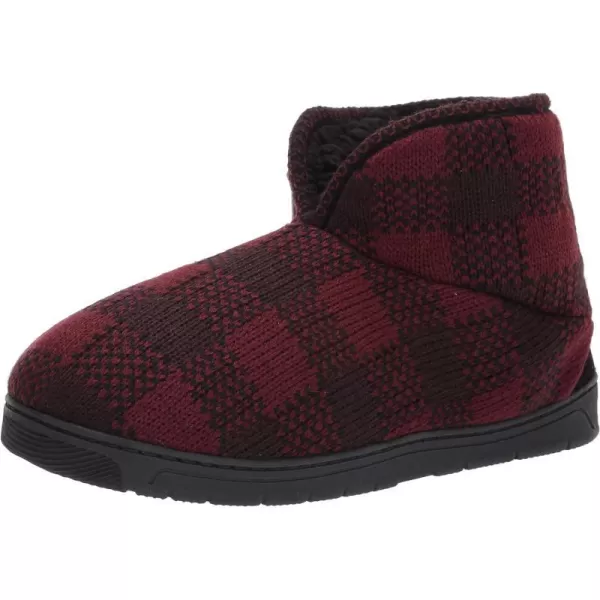 Muk Luks Mens Pull on Style Slipper OxbloodMuk Luks Mens Pull on Style Slipper Oxblood