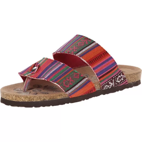 Muk Luks Womens Claire Duo Strapped Fisherman SandalMulti