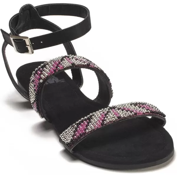 Muk Luks Womens Gemma Beaded Gladiator SandalMuk Luks Womens Gemma Beaded Gladiator Sandal