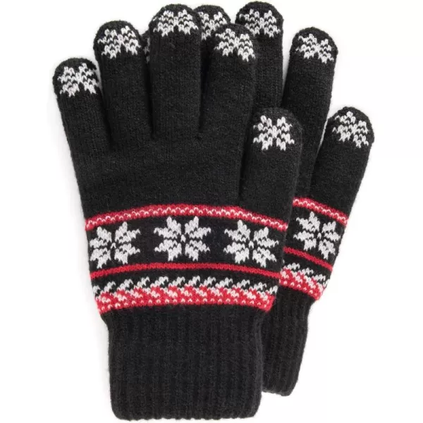 Muk Luks Womens Gloves Ebony OSFMMuk Luks Womens Gloves Ebony OSFM