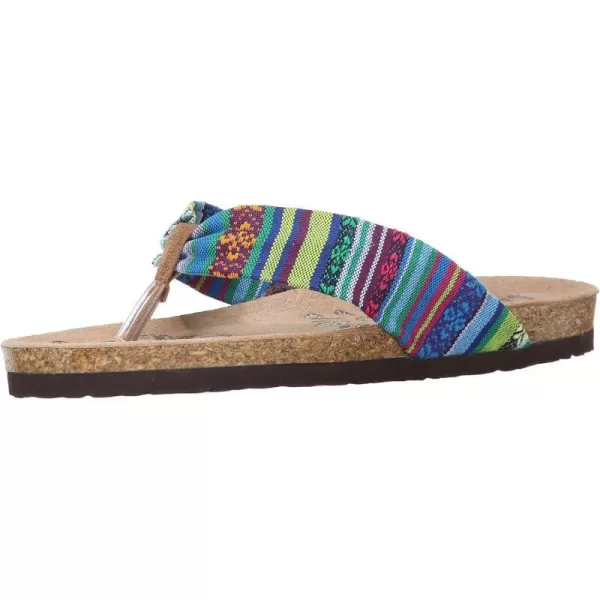 Muk Luks Womens Willow Flip FlopGreen