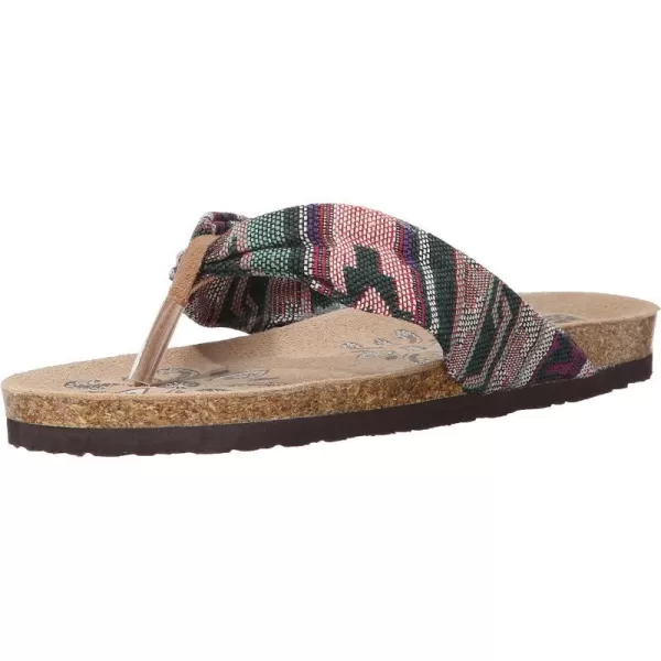 Muk Luks Womens Willow Flip FlopPurple