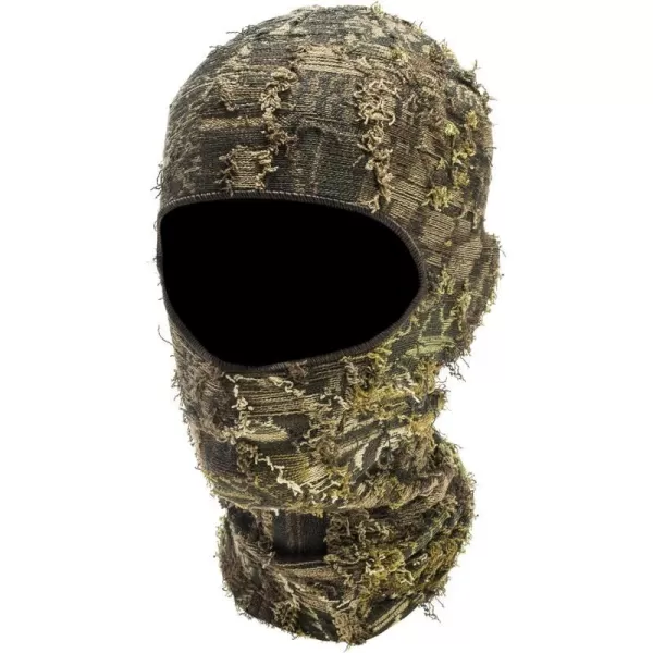 Quietwear Mens Camo Grass 1 Hole MaskCamo Grass