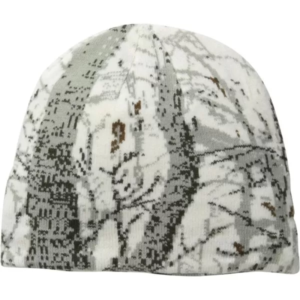 Quietwear Mens Digital Knit Camo BeanieAdventure Snow