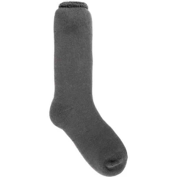 Quietwear Mens Heat Retainer SocksDark Heather Grey