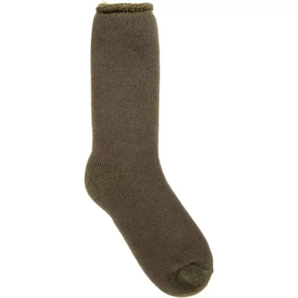 Quietwear Mens Heat Retainer SocksGreen