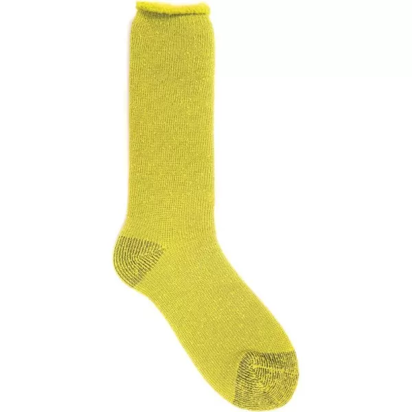 Quietwear Mens Heat Retainer SocksHivis Green