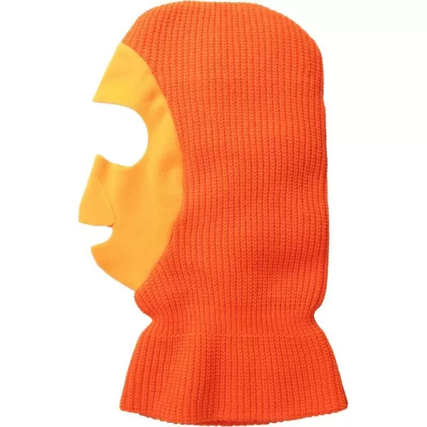 Quietwear Mens Knit Fleece FacemaskBlaze