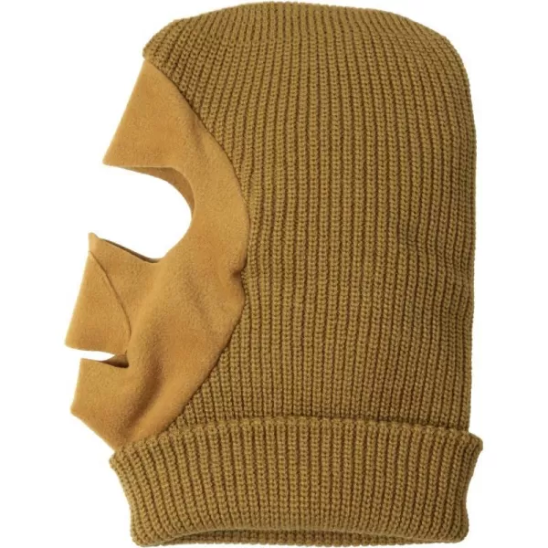 Quietwear Mens Knit Fleece FacemaskDuck Brown