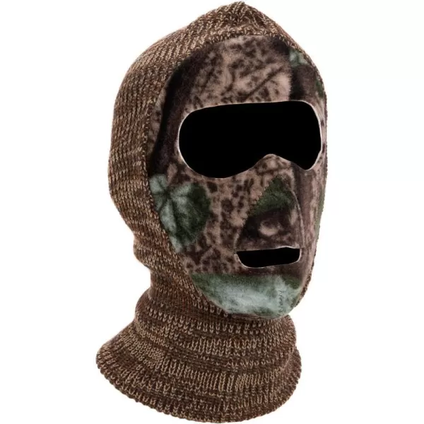 Quietwear Mens Reversible Camo FacemaskAdventure Grey