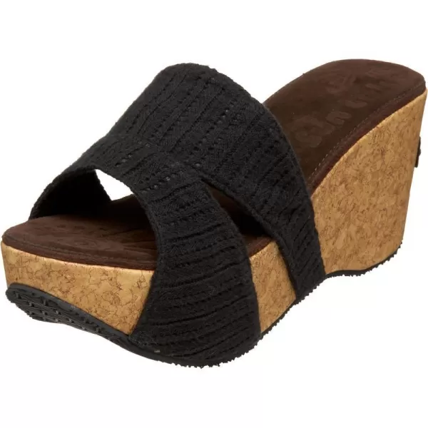 Sun Luks by Muk Luks Womens Duomo SandalBlack