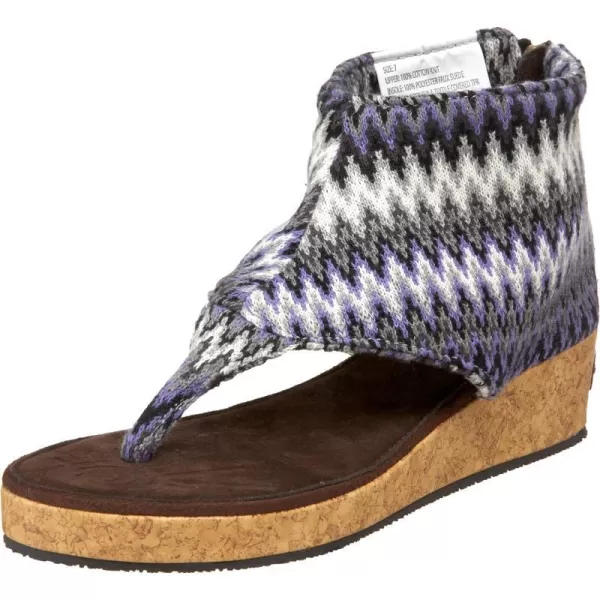 Sun Luks by Muk Luks Womens Gondola SandalAmethyst