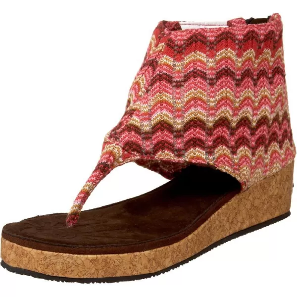 Sun Luks by Muk Luks Womens Gondola SandalCoral