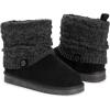 imageMUK LUKS Womens Laurel BootsBlack Heather