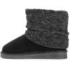 imageMUK LUKS Womens Laurel BootsBlack Heather