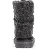imageMUK LUKS Womens Laurel BootsBlack Heather