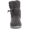 imageMUK LUKS Womens Pull on Fashion BootDark Grey Heath