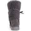 imageMUK LUKS Womens Pull on Fashion BootDark Grey Heath