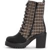 imageMUK LUKS womens Riser JazzBootsHoundstooth Black