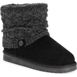 imageMUK LUKS Womens Laurel BootsBlack Heather