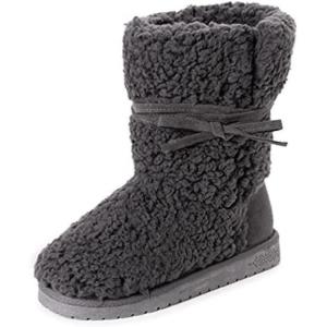 imageMUK LUKS Womens Pull on Fashion BootDark Grey Heath