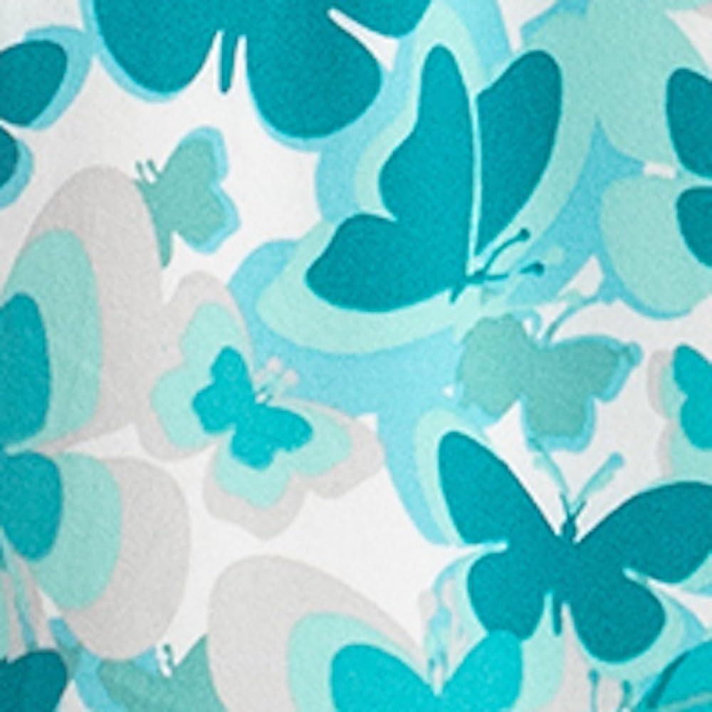 imageMUK LUKS Short Sleeve Pajama Set 2Piece Ruffle Sleeve Shirt and Capri Sleep Pants Artistic Garden Pijamas Capri de MujerGryButterflybeauty