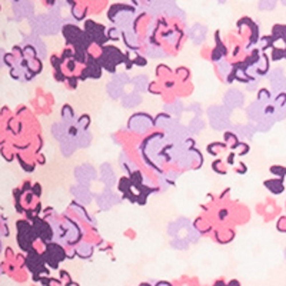 imageMUK LUKS Short Sleeve Pajama Set 2Piece Ruffle Sleeve Shirt and Capri Sleep Pants Artistic Garden Pijamas Capri de MujerPnkDainty Floral