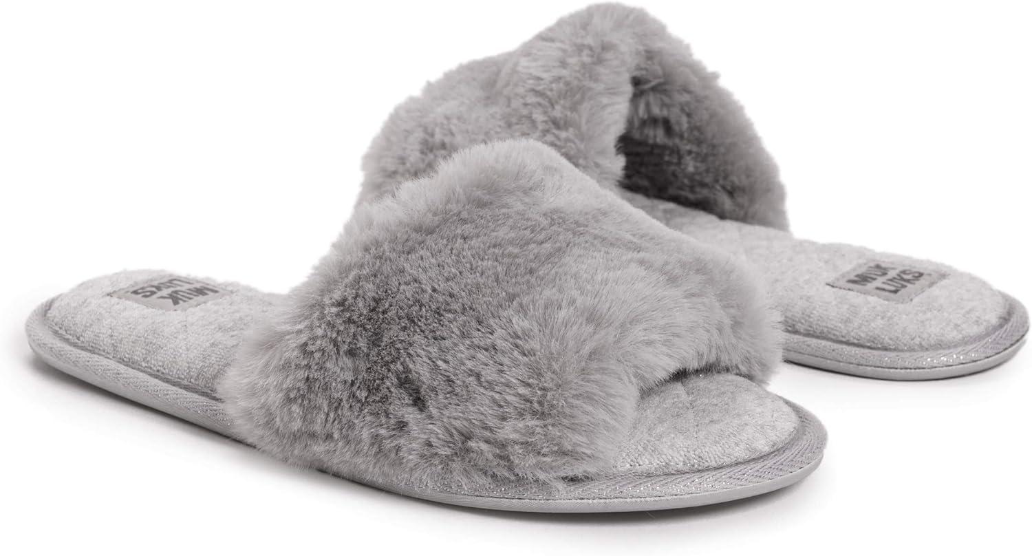 imageMUK LUKS Womens Sariah Slide SlipperGrey