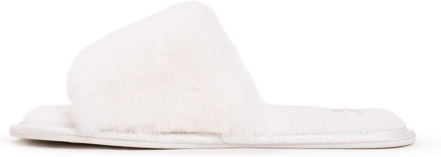 imageMUK LUKS Womens Sariah Slide SlipperSnow White