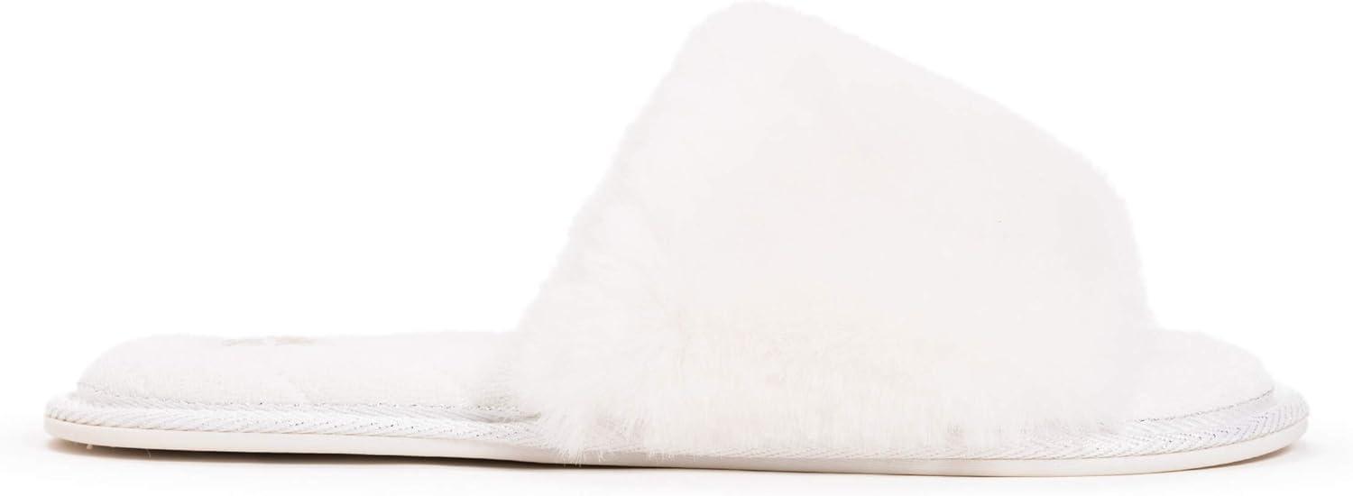 imageMUK LUKS Womens Sariah Slide SlipperSnow White