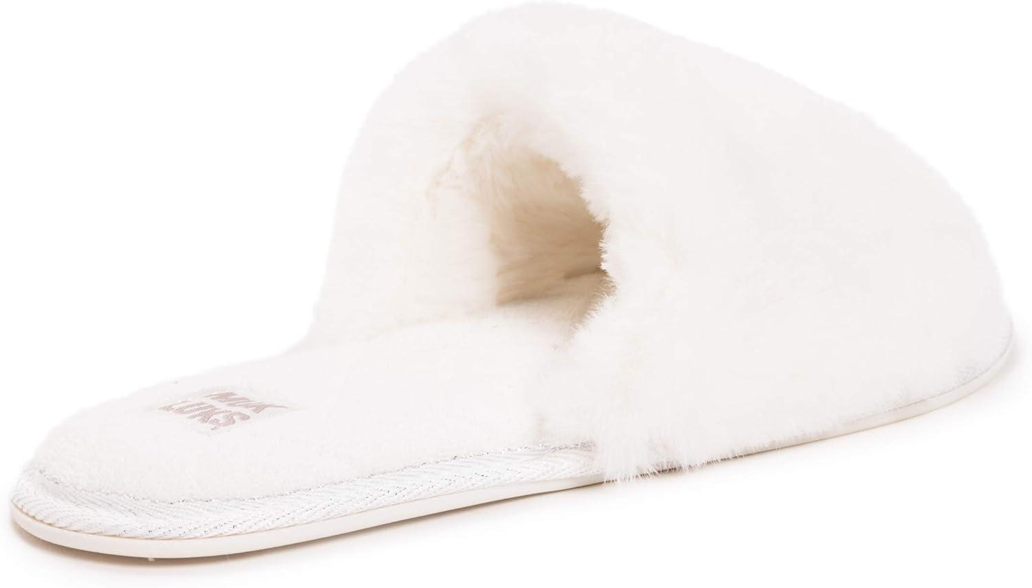 imageMUK LUKS Womens Sariah Slide SlipperSnow White