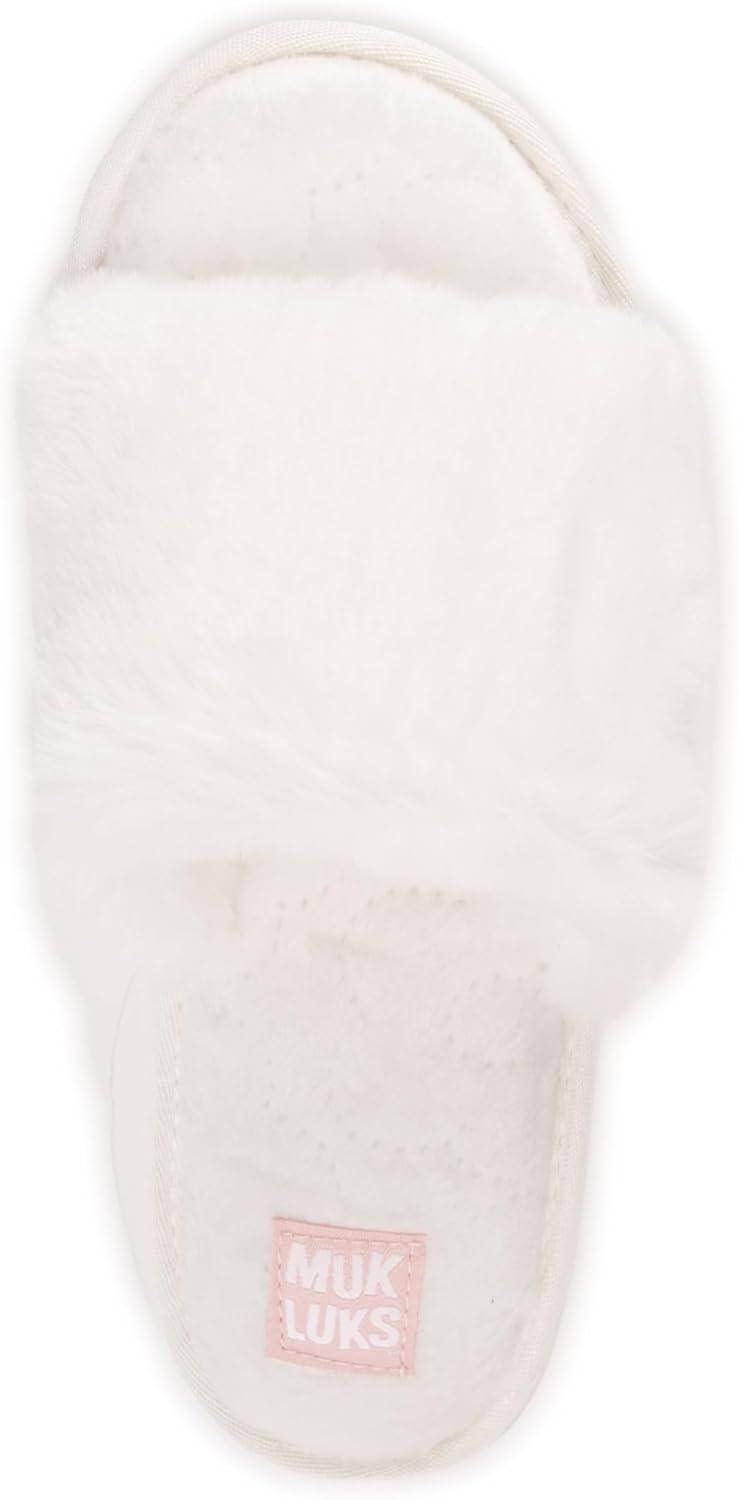 imageMUK LUKS Womens Sariah Slide SlipperWhite