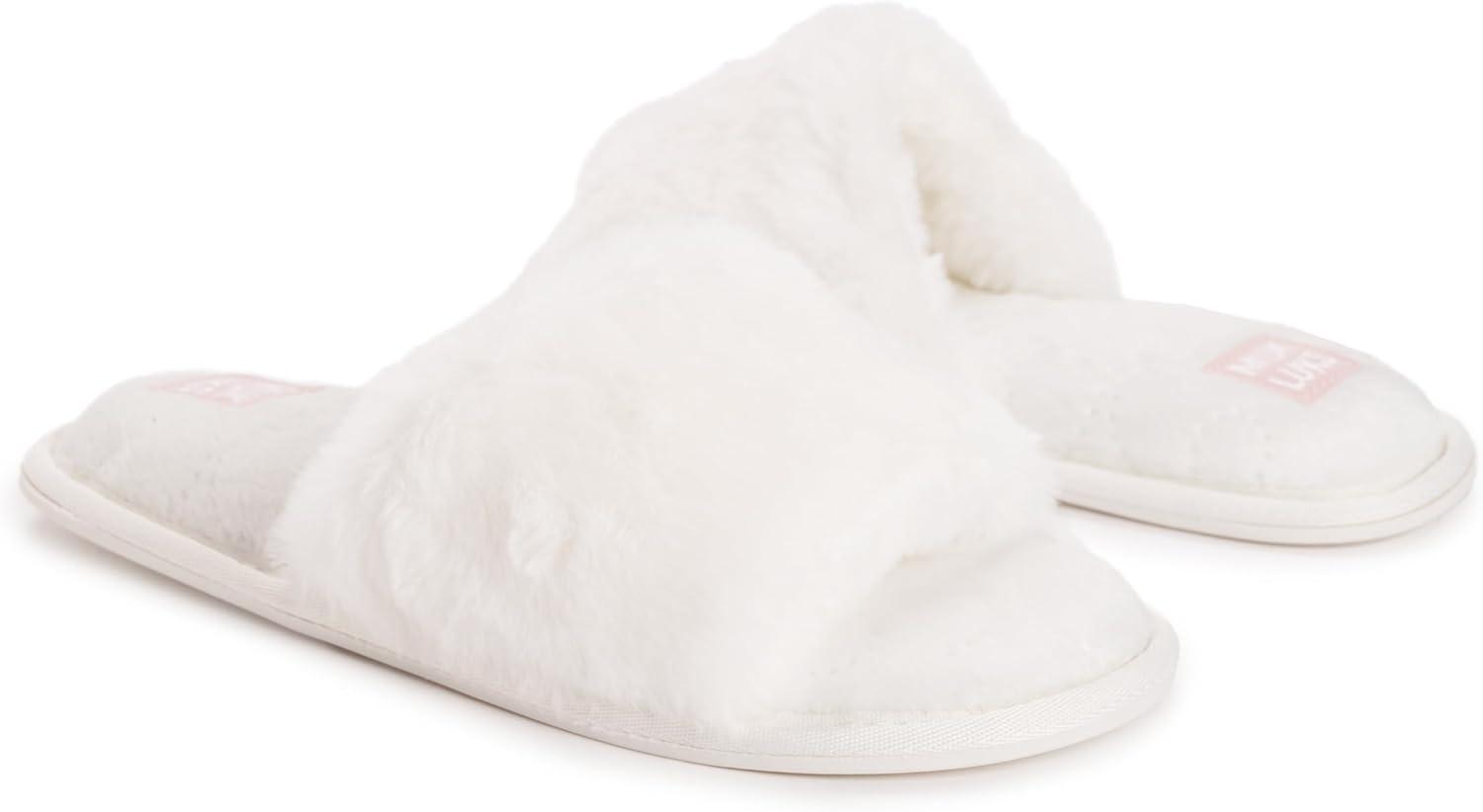 imageMUK LUKS Womens Sariah Slide SlipperWhite