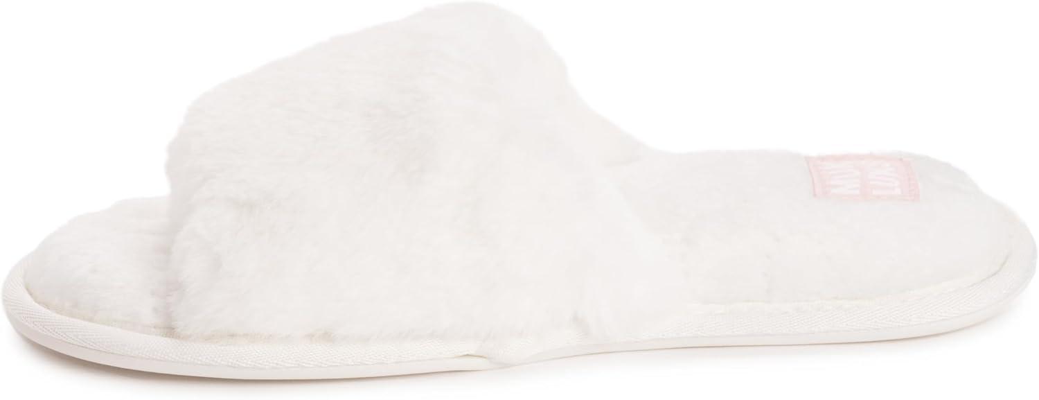 imageMUK LUKS Womens Sariah Slide SlipperWhite