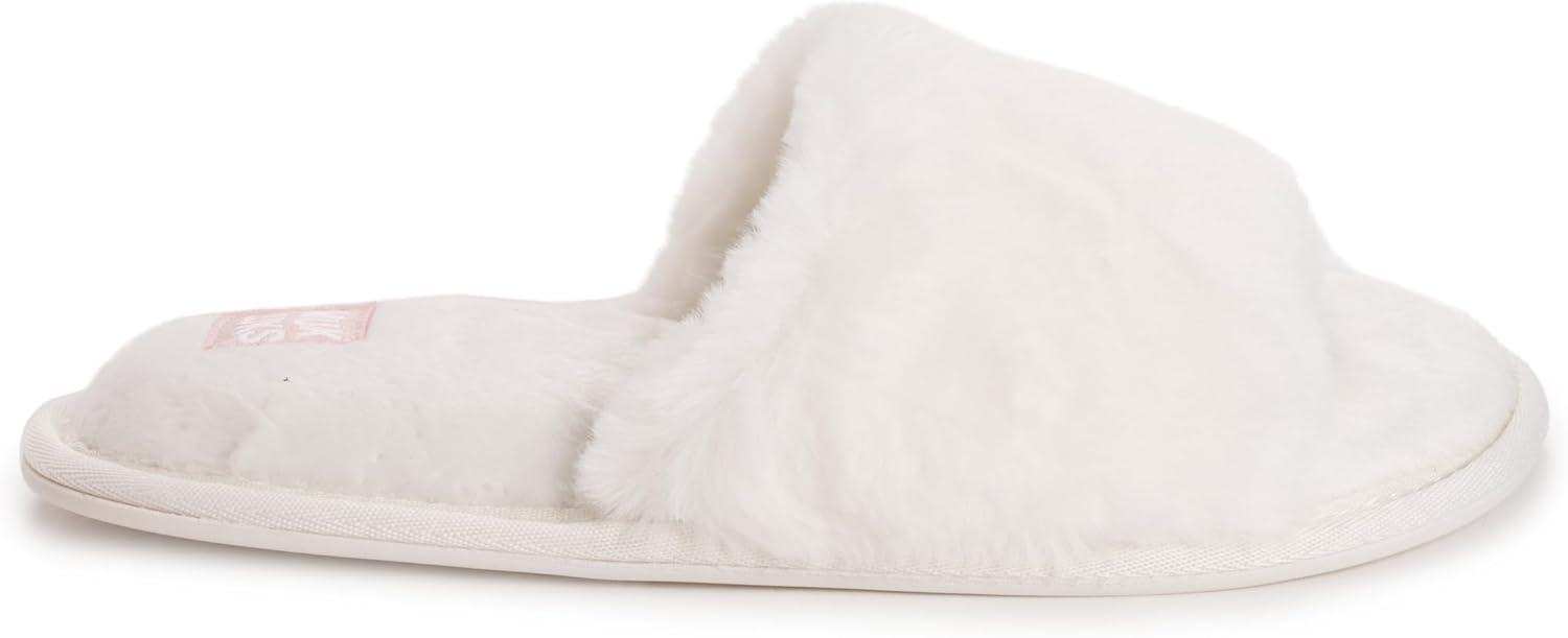 imageMUK LUKS Womens Sariah Slide SlipperWhite