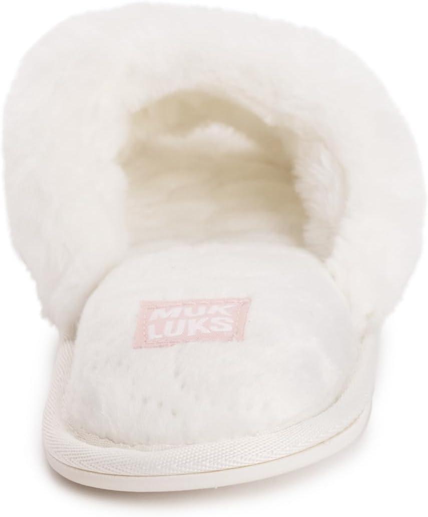 imageMUK LUKS Womens Sariah Slide SlipperWhite