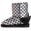 imageMUK LUKS Girls Zoo Friends BootsSilver Dragon