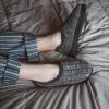 imageMUK LUKS Mens John Slippers ShoeCinderDark Grey Heather