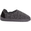 imageMUK LUKS Mens John Slippers ShoeEbonyDark Grey Heather