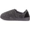 imageMUK LUKS Mens John Slippers ShoeEbonyDark Grey Heather