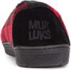 imageMUK LUKS Mens John Slippers ShoeRedBlack