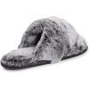 imageMUK LUKS Womens Kathy Ireland Daisy Slide SlipperGrey