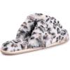imageMUK LUKS Womens Kathy Ireland Daisy Slide SlipperSnow Leopard