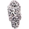 imageMUK LUKS Womens Kathy Ireland Daisy Slide SlipperSnow Leopard