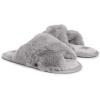 imageMUK LUKS Womens Perley Criss Cross SlipperGrey