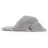 imageMUK LUKS Womens Perley Criss Cross SlipperGrey