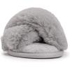 imageMUK LUKS Womens Perley Criss Cross SlipperGrey