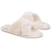 imageMUK LUKS Womens Perley Criss Cross SlipperIvory